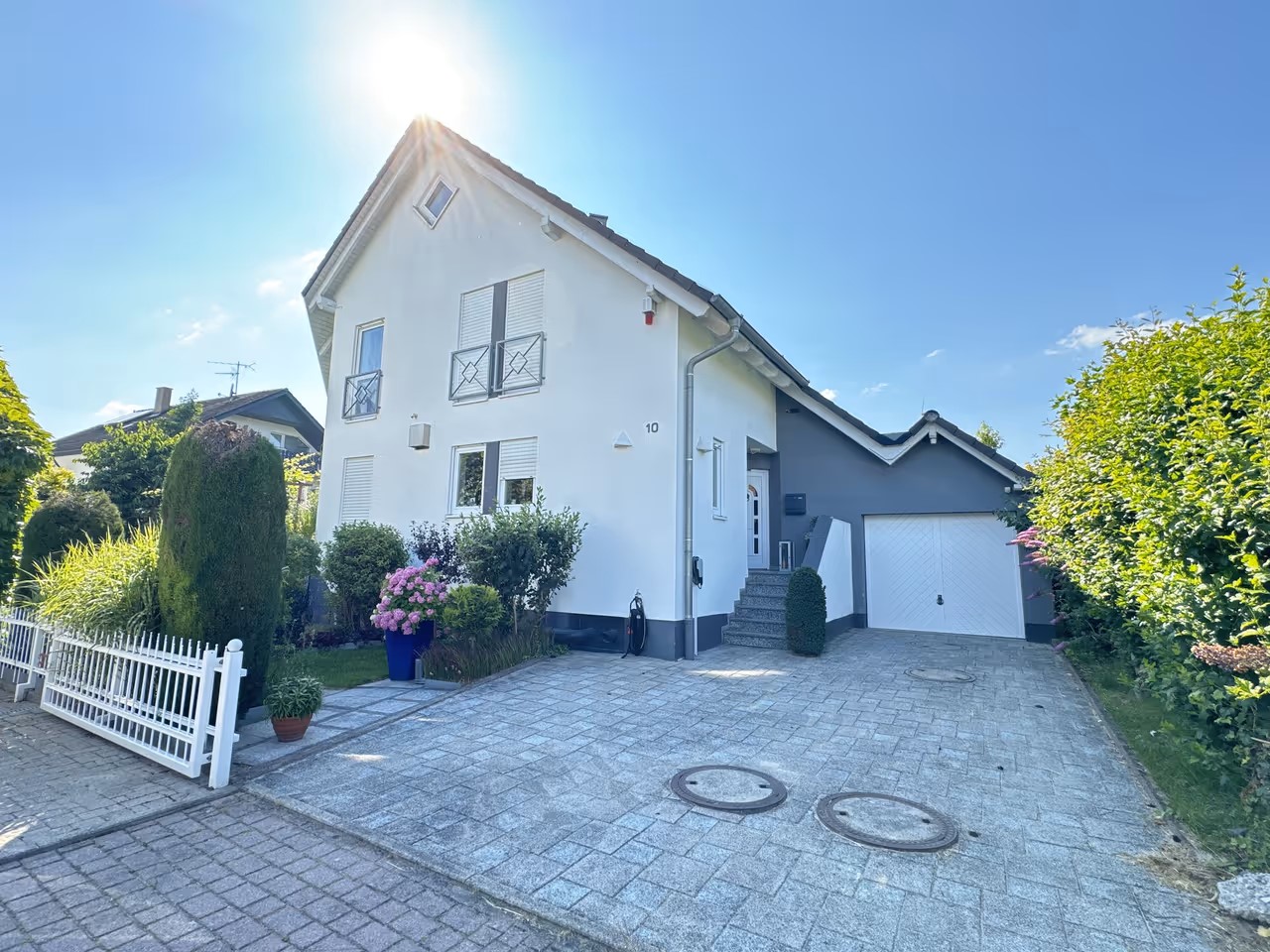 Außenansicht der Ferienwohnung Ötigheim